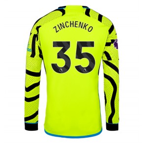 Arsenal Oleksandr Zinchenko #35 Replika Udebanetrøje 2023-24 Langærmet